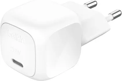 Belkin 20W USB-C Cube Wall Charger With Pps, Wh