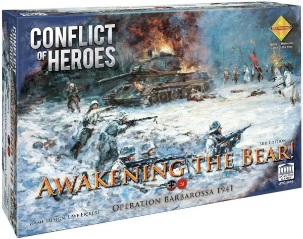 Juego de mesa conflict of heroes awakening the bear! 3ª edicion edad recomendada 14 años idioma ingles