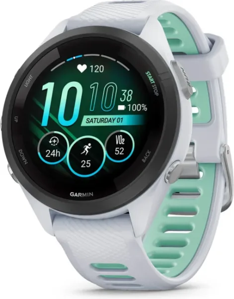 Smartwatch Garmin Forerunner 265S Blanco Verde GPS
