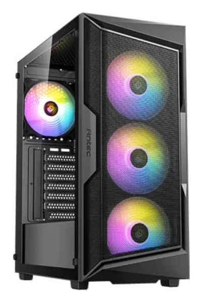 Caja Gaming Antec Ax61 Elite Atx 2Xusb 2.0 sin Fte Negro ARGB