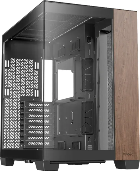 Caja Gaming Antec Fishtank C8 Wood E-Atx 2Xusb3.0 ,1Xtype C 10Gbps S/F