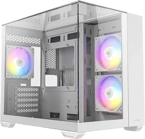 Caja Minitorre Microatx Cx600M Trio RGB Blanco Antec