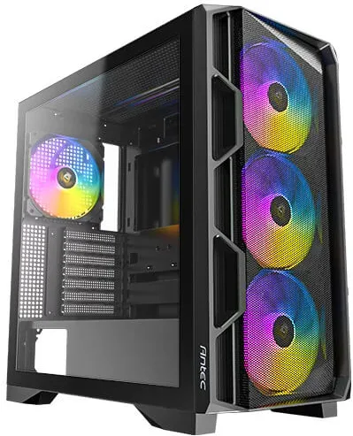 Caja Semitorre Atx Ax1000 A-RGB Negro Antec