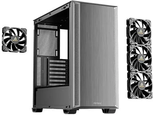 Caja Antec P7S Mid-Tower Atx 4Xvent 120Mm Pwm Negra