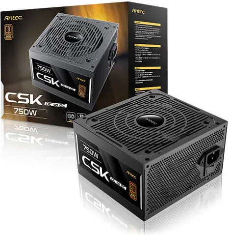 Fuente Alimentacion Antec Csk750Dc Ec 80+ Bronze Atx