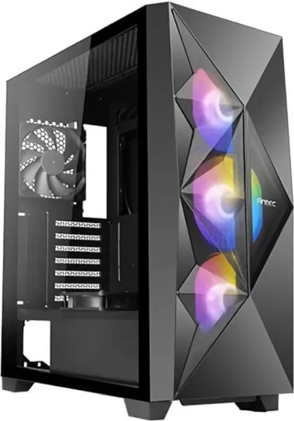 Caja Gaming Antec Df800 Flux Atx 2Xusb2.0 1Xusb3.0 sin Fuente Neg RGB