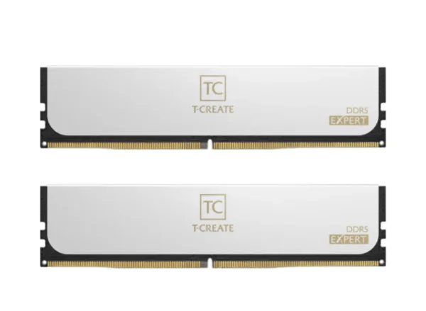 DDR5 Teamgroup T-Create Expert RGB 16GB X2 6000 Blanco