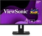 Monitor Viewsonic 27" UHD IPS HDMI Dp-Inout USB-C Rj45 USB Multi Ergo Pivot