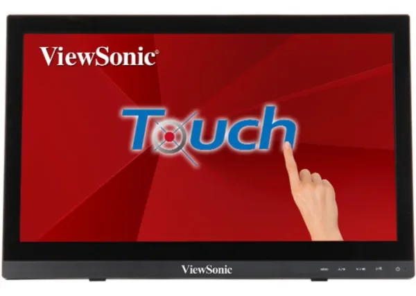 Monitor Viewsonic Td1630-3 15,6" HD VGA HDMI Altavoces Tactil Negro