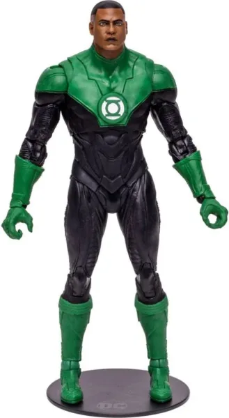 Figura mcfarlane toys DC multiverse build a john stewart linterna verde endless winter