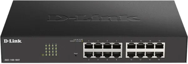 Switch d - link 16 puertos gestionable gigabit ethernet 10 - 100 - 1000