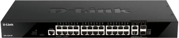 D-LINK SMARTPRO SWITCH 28 PUERTOS 10/100/1Gbit w/2 10G SFP + 2 SFP