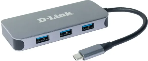D-Link Docking Station USB-C 6 en 1 con HDMI/Ethernet/Suministro Electrico