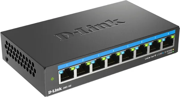 D-LINK SWITCH 8 PUERTOS 10/100/1Gbit/2.5G MULTI-GIGABIT