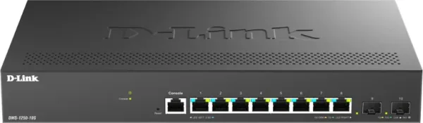 D-LINK SWITCH 8 PUERTOS 2.5G +2 10 Gbit SFP+