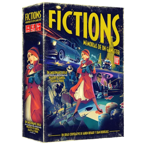 Juego de mesa fictions: memorias de un gangster