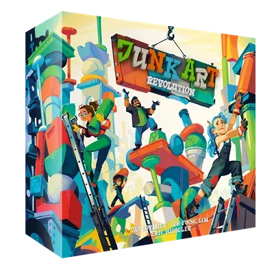 Juego de mesa junk art revolution