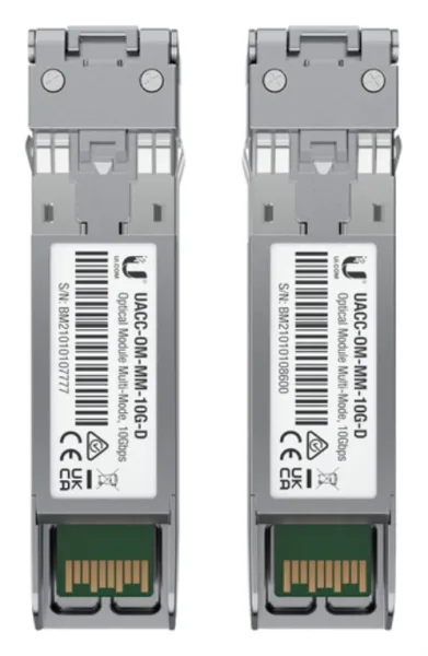 Modulo Sfp+ Ubiquiti Uacc-Om-Mm-10G-D-2 Ufiber Transceiver Mm 2Pack
