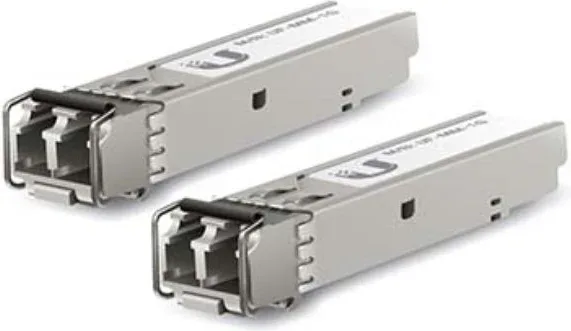 UBIQUITI MODULO FIBRA 1Gbps SFP (2-PACK) UF-MM-1G