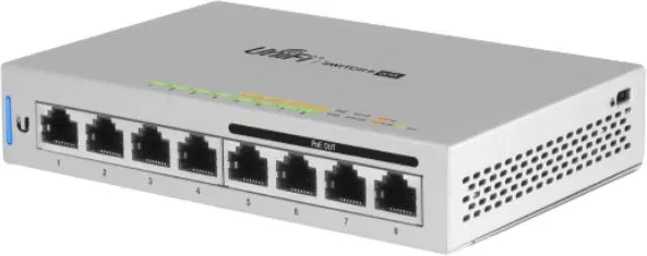 UBIQUITI UNIFI SWITCH 8 PUERTOS US-8-60W PoE