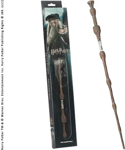Replica the noble collection harry potter varita de albus dumbledore edicion coleccionista