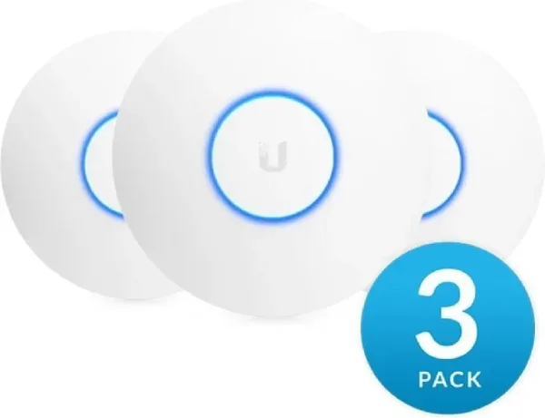 Ubiquiti Wireless Access Point Uap-Nanohd Pared/Techo (Pack 3)