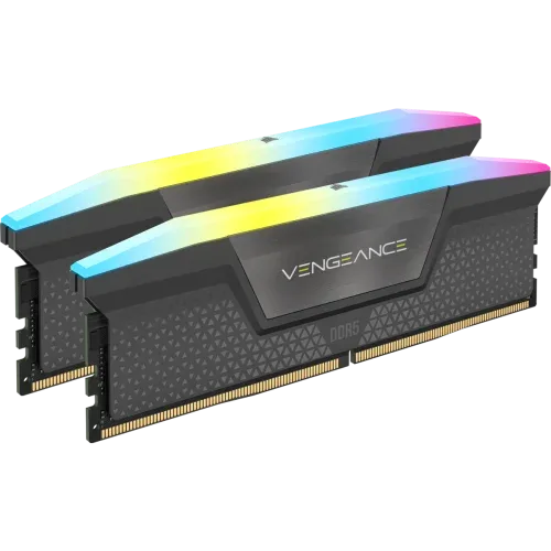 Memoria Corsair DDR5 32GB 2X16GB Pc6000 Vengeance RGB Cmh32Gx5M2B6000Z30K
