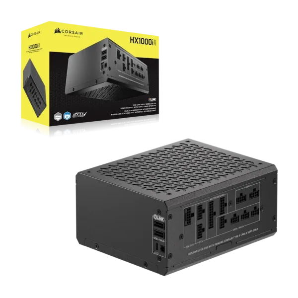 Fuente Aliment. Corsair Icue Link Hx1000I Shift 1000 Watt 80+ Platinum Full Modular PCIe 5.1 Atx 3.1 Cp-9020265-Eu