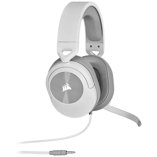Corsair HS55 STEREO Auriculares Alámbrico De mano Juego Blanco