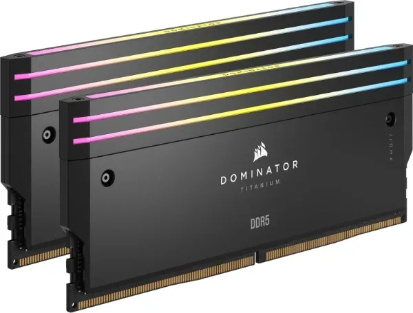 DDR5 32 GB(2X16Kit) 6000 Dominator Titanium RGB Black Corsair