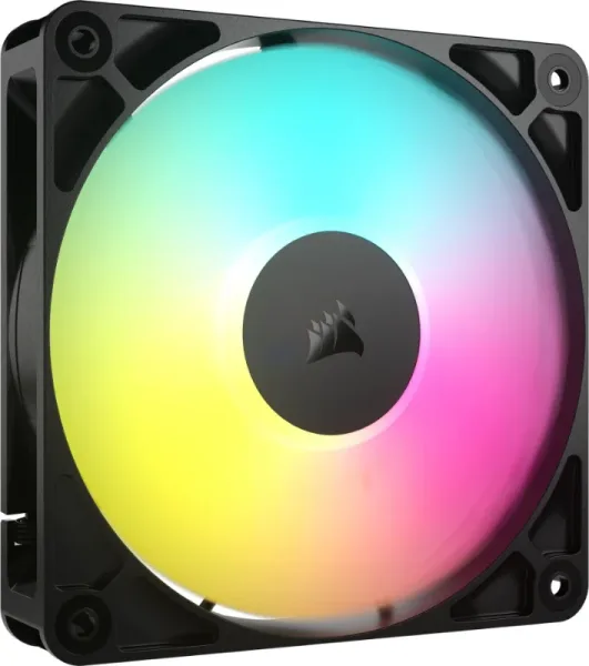 Corsair RS120 ARGB Carcasa del ordenador Ventilador 12 cm Negro 1 pieza(s)