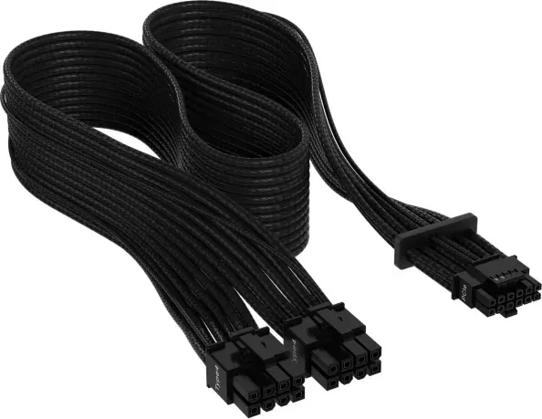 CABLE FUENTE ALIMENTACION PCIe 5.0 600W 12+4 BLACK CORSAIR