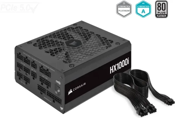 Fuente Aliment. Corsair Hx1000I 1000 Watt 80+ Platinum Pci E5 Atx 3.0 Cp-9020259-Eu