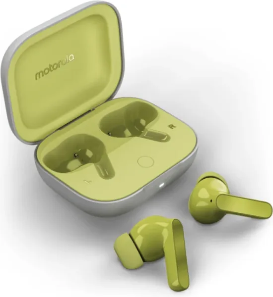 Auriculares Motorola Moto Buds Green Microfono Bt