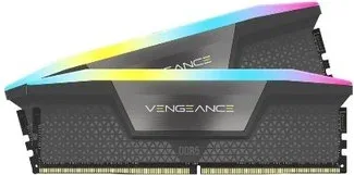 Memoria Corsair DDR5 32GB 2X16GB Pc6000 Vengeance RGB Cmh32Gx5M2B6000Z38