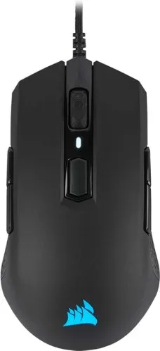 Raton Corsair M55 Ligero, con Cable, Negro Ch-930F000-Ww