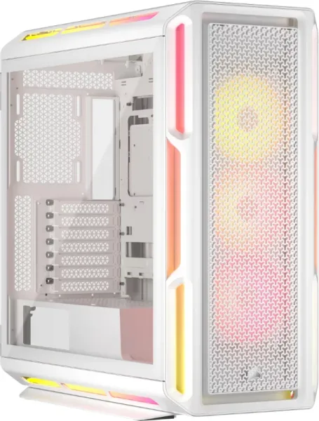 Caja Semitorre Atx 5000T Lx RGB Tg White Corsair