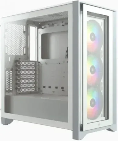 Caja Corsair Frame 4000X Rs Mid-Tower White Cc-9011303-Ww
