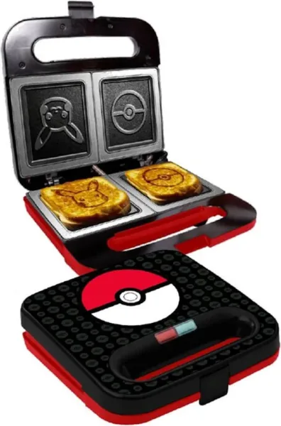 Sandwichera uncanny brands  pokemon -  pokeball & pikachu
