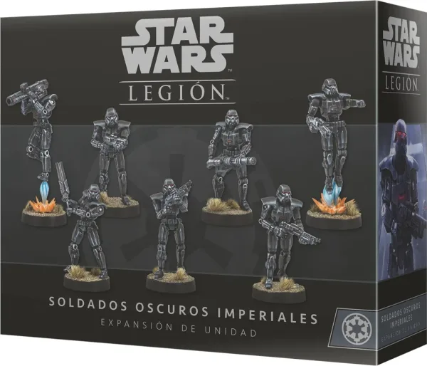 Juego de mesa star wars legion soldados oscuros imperiales edad recomendada 14