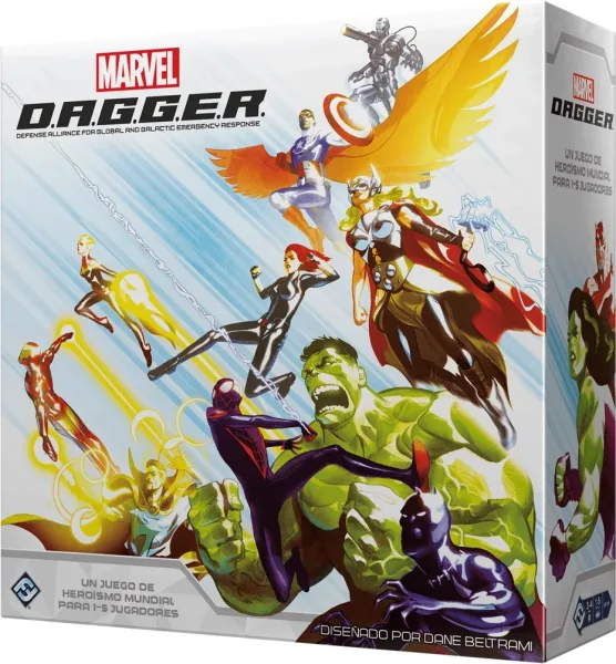 Juego de mesa marvel d.a.g.g.e.r. edad recomendada 12 años