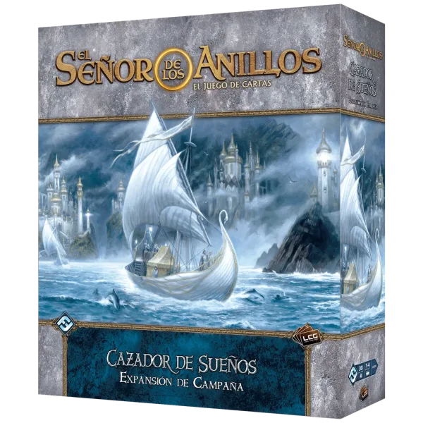 Juego de mesa el señor de los anillos cazador de sueños expansión de campaña