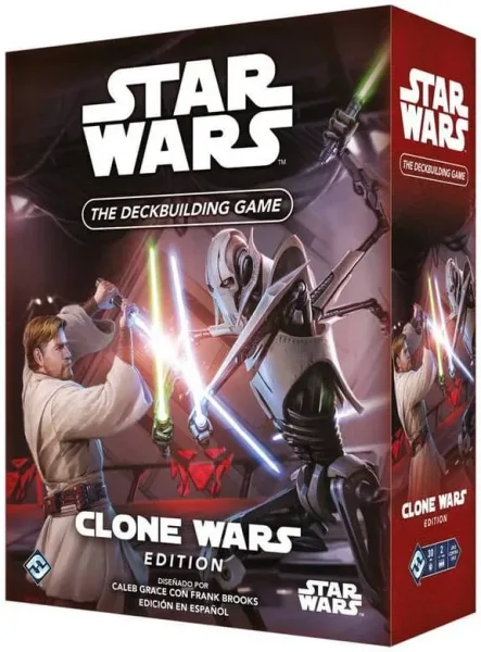 Juego de mesa star wars: the deckbuilding game clone wars