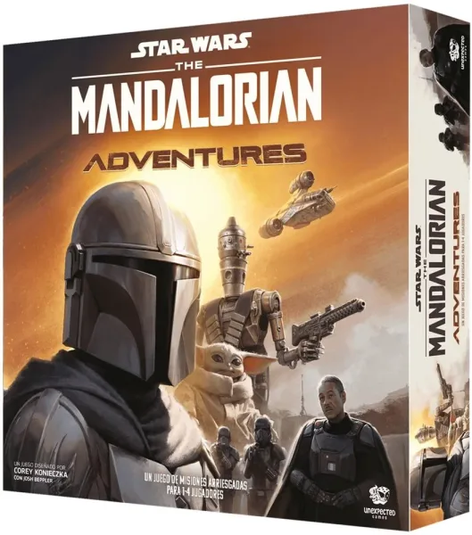 Juego de mesa star wars the mandalorian: adventures