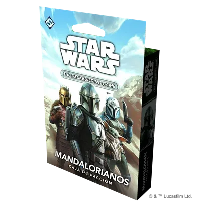 Caja star wars: deckbuilding game mandalorianos