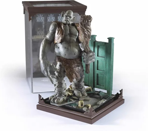 Figura the noble collection harry potter criaturas magicas troll