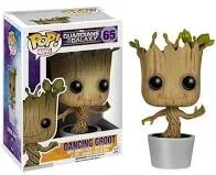 Funko pop bobble marvel los guardianes de la galaxia groot bailando
