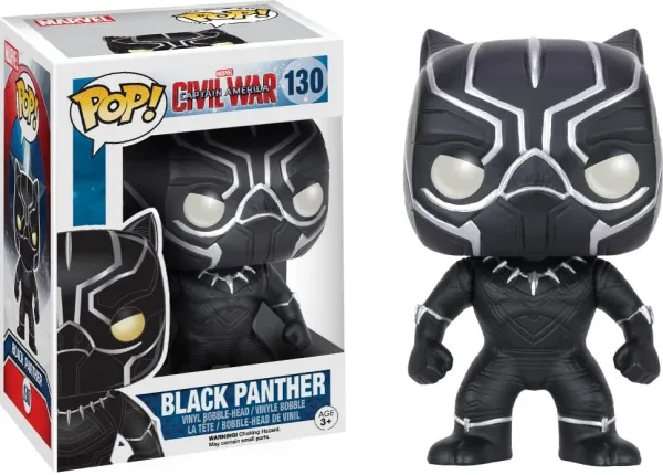 Funko pop marvel vengadores pantera negra