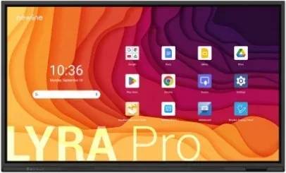 Newline Monitor Internativo Lyra Pro (Tt-6523Qca) 65", Android 13, Google Edla, 8GB y 298GB, USB-C 65W, Mic, Newline Apps, Ops Pc y  Sdm Opcional, Garantia On Site