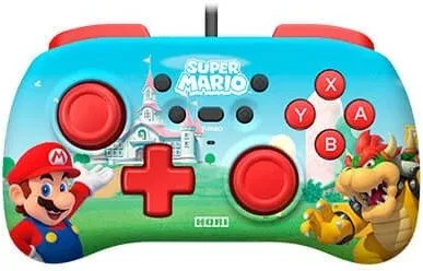Gamepad hori controller mini super mariob para nintendo switch